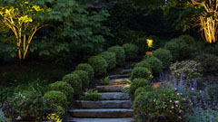 Landscape and garden design for home in Chappaqua, New York